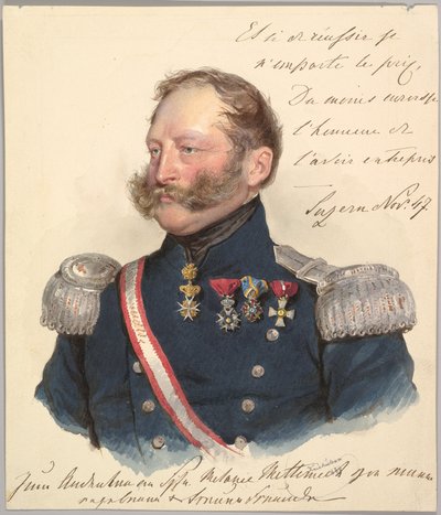 Prinz Friedrich von Schwarzenberg von Josef Kriehuber