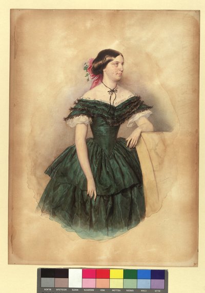 Violetta von Schmerling, verh. Bienerth von Josef Kriehuber