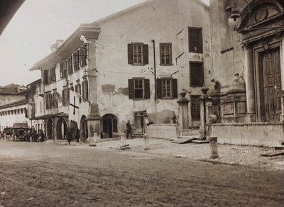 Album "Meine Weltkriegs-Erinnerungen Südwestfront (Kärnten, Italien, Südtirol) 31/03/1915-12/11/1918 - Josef Zohles Wien": Soldaten Tolmezzo von Josef Zohles