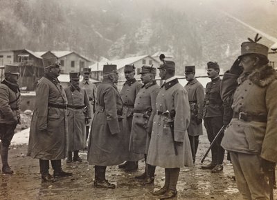 Album "Meine weltkriegs - Erinnerungen Südwestfront (Kärnten, Italien, Südtirol) 31/03/1915-12/11/1918 - Josef Zohles Wien": Erzherzog Friedrich von Josef Zohles