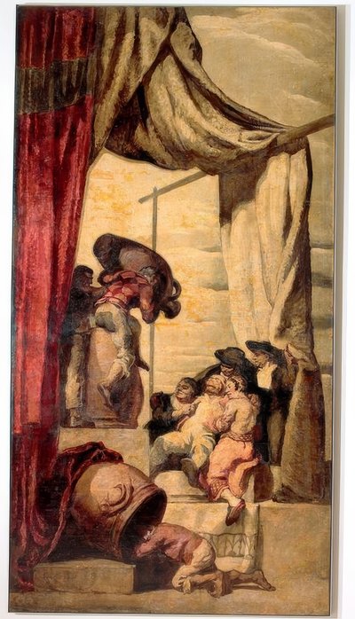 Cervantes, Don Quijote, Die Hochzeit des Camacho / J.M.Sert von Josep Maria Sert