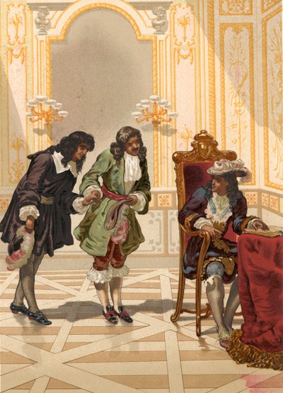 Giovanni Domenico Cassini wird Ludwig XIV. von Colbert vorgestellt von Josep or Jose Planella Coromina