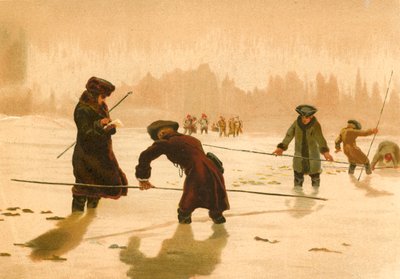 Maupertuis in Lappland von Josep or Jose Planella Coromina