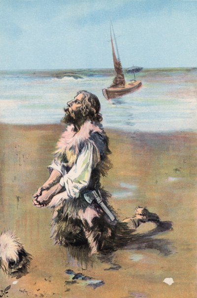 Robinson Crusoe: Ich danke für meine Befreiung von Joseph (after) Finnemore