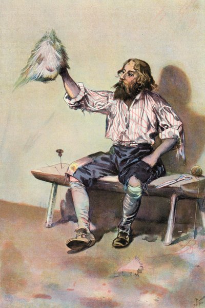 Robinson Crusoe: Ich mache mir eine Mütze von Joseph (after) Finnemore