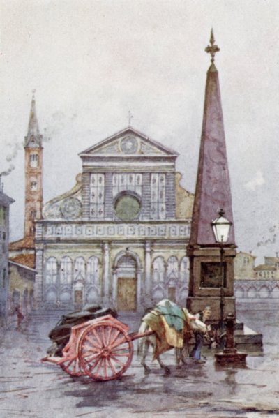 Die Kirche S. Maria Novella, Florenz von Joseph (after) Finnemore