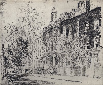 Great College Street von Joseph (after) Pennell