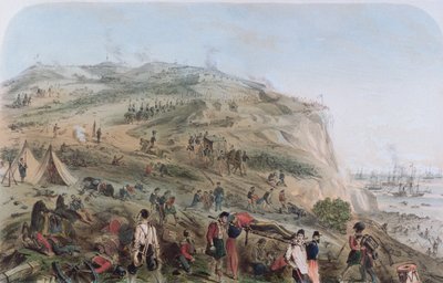 Die Höhen von Alma - Der Tag nach der Schlacht von Joseph Austin Benwell