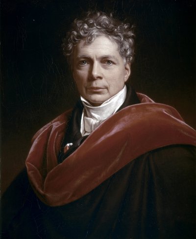 Friedrich Wilhelm Schelling, Porträt 1835 von Joseph Carl Stieler