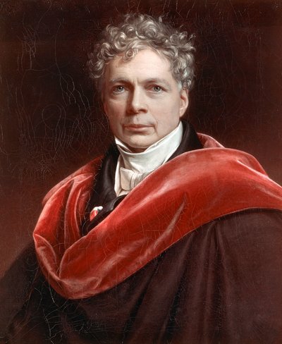 Porträt von Friedrich Wilhelm Joseph von Schelling von Joseph Carl Stieler