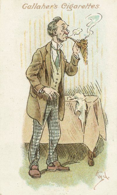 Votaries of the Weed No 39 von Joseph Clayton (1856 1937) Clarke