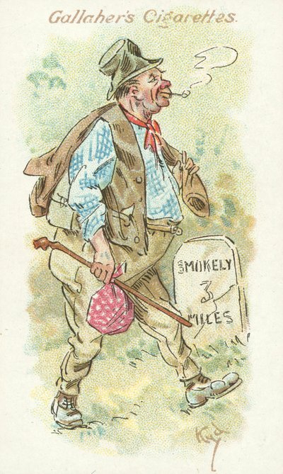 Anhänger des Unkrauts Nr. 3 von Joseph Clayton (1856 1937) Clarke