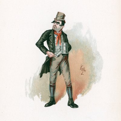Bill Sikes, Illustration aus 