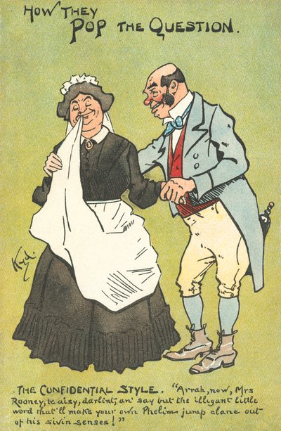 Wie sie die Frage stellen, der vertrauliche Stil von Joseph Clayton Clarke