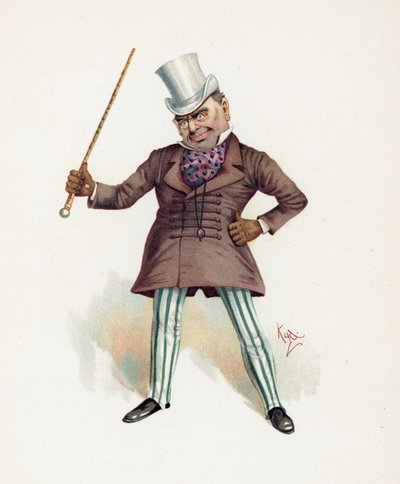 Major Bagstock, Illustration aus 