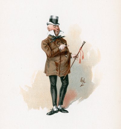 Mr. Micawber, Illustration aus 