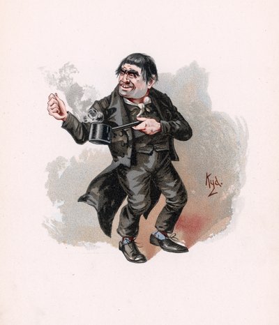 Quilp, Illustration aus 