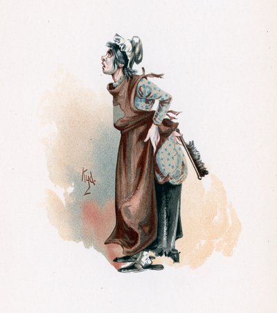 Die kleine Marquise, Illustration aus 