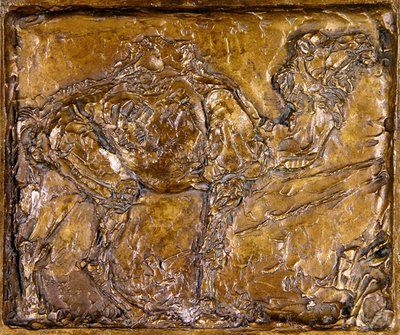 Kamel- und Steinbockplaketten (Bronze) von Joseph Crawhall