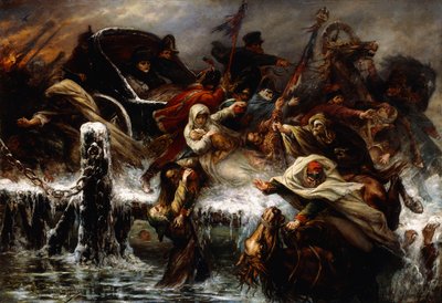 Lasst den Kaiser passieren!, 1901 von Joseph Emanuel Van Den Bussche