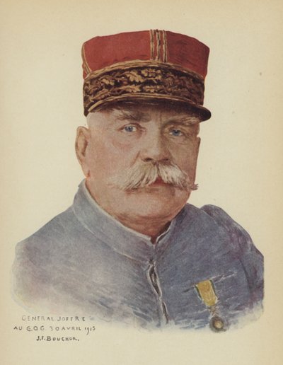 Joseph Joffre, französischer General von Joseph Felix Boucher
