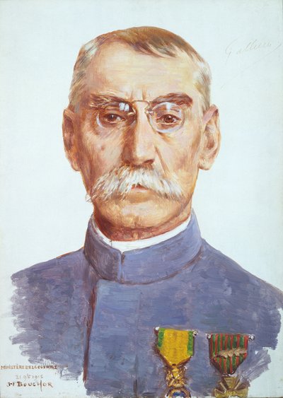 Joseph Gallieni, Marschall von Frankreich (1849-1916) von Joseph Felix Bouchor