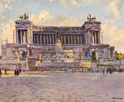 Rom: Das Monument von Victor-Emmanuel von Joseph Felix Bouchor