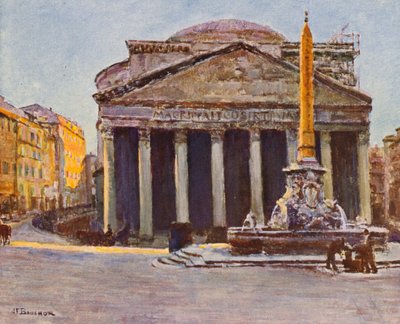 Rom: Das Pantheon von Agrippa von Joseph Felix Bouchor