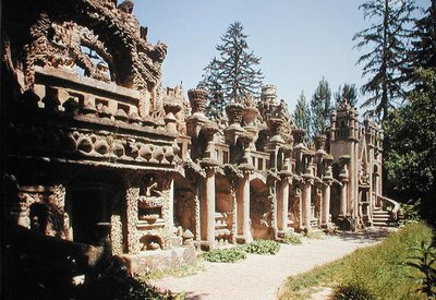 Le Palais Idéal, erbaut 1879-1912 von Joseph Ferdinand Cheval