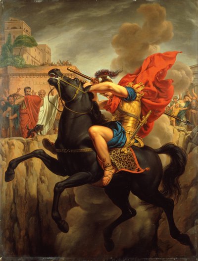 Der Tod des Marcus Curtius von Joseph Francois