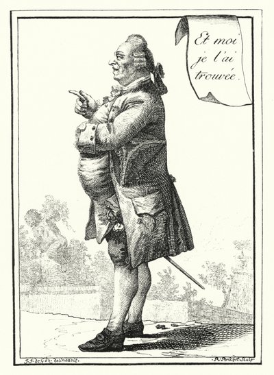 Und ich habe es gefunden (Stich) von Joseph Franz von (after) Goez