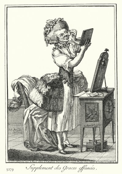 Ergänzung der verlorenen Grazien (Stich) von Joseph Franz von (after) Goez