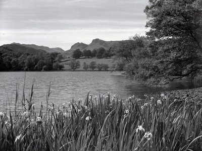 Blick über Loughrigg Tarn von Joseph Hardman