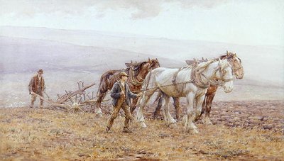 Pflügen der Hügel von Joseph Harold Swanwick