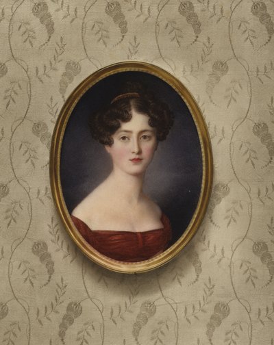 Porträt von Babette Horschelt, geb. Eckner von Joseph Heigel