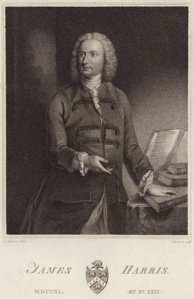 Porträt von James Harris (1709-80) von Joseph Highmore