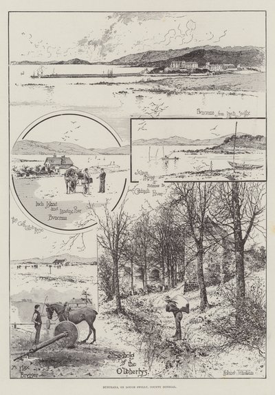 Buncrana, am Lough Swilly, County Donegal von Joseph Holland Tringham