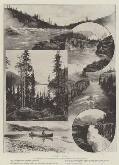 Auf dem Weg nach Klondike von Joseph Holland Tringham