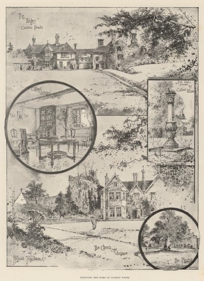 Selborne, das Zuhause von Gilbert White von Joseph Holland Tringham