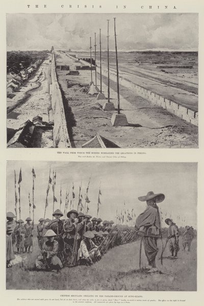 Die Krise in China von Joseph Holland Tringham