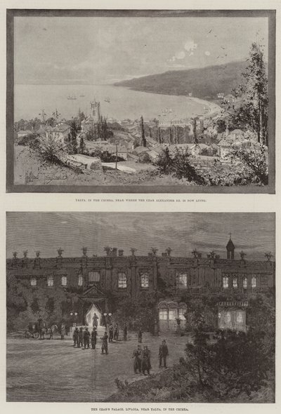 Der Tod von Alexander III. von Russland von Joseph Holland Tringham