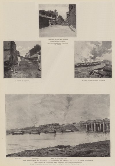 Die Expedition nach Tientsin von Joseph Holland Tringham