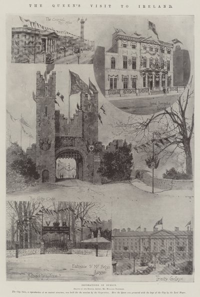Der Besuch der Königin in Irland von Joseph Holland Tringham