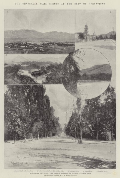 Der Transvaal-Krieg, Szenen am Einsatzort von Joseph Holland Tringham