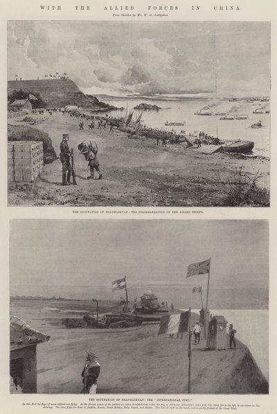 Mit den Alliierten Streitkräften in China von Joseph Holland Tringham
