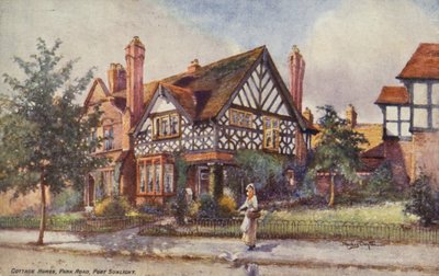 Cottage Homes, Park Road, Port Sunlight von Joseph Hughes Clayton