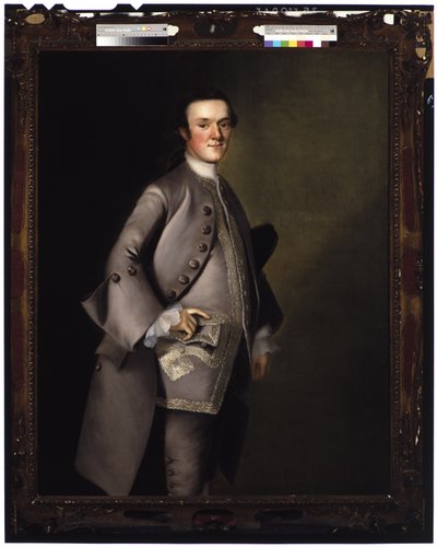 Porträt von Thomas Wentworth, 1761 von Joseph Jonathan Blackburn