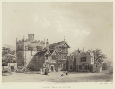 Turton Tower, Lancashire von Joseph Josiah Dodd