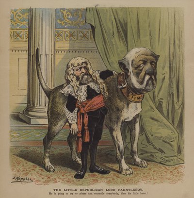 Der kleine republikanische Lord Fauntleroy von Joseph Keppler