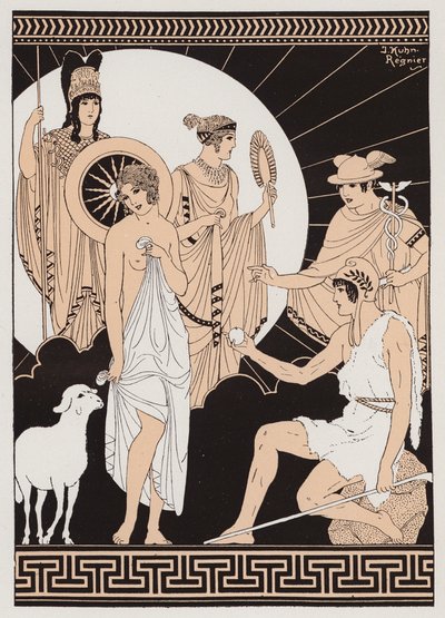 Das Urteil des Paris von Joseph Kuhn Regnier